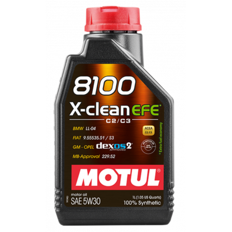 MOTUL 8100 X-clean EFE 5W-30 Da 1L